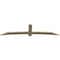 Ekena Millwork Bellingham Rough Sawn Timber Gable Bracket, Douglas Fir, 108"W x 27"H x 2"D x 6"F, 6/12 Pitch GBW108X27X0206BEL00RDF - alternate 4